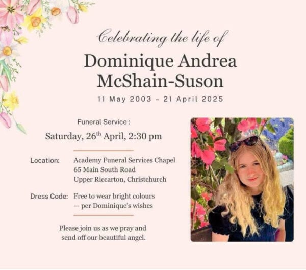 Dominique Andrea McShain-Suson McShain-Suson
